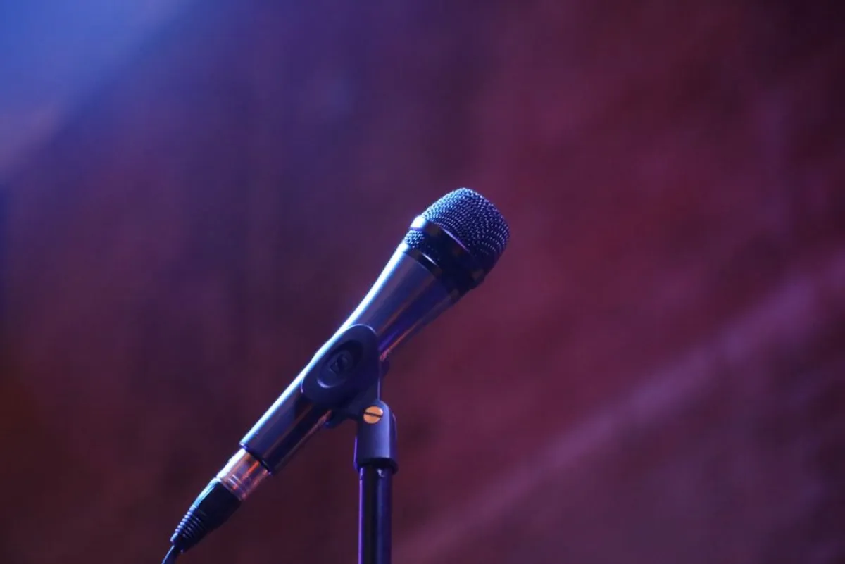 singing microphone